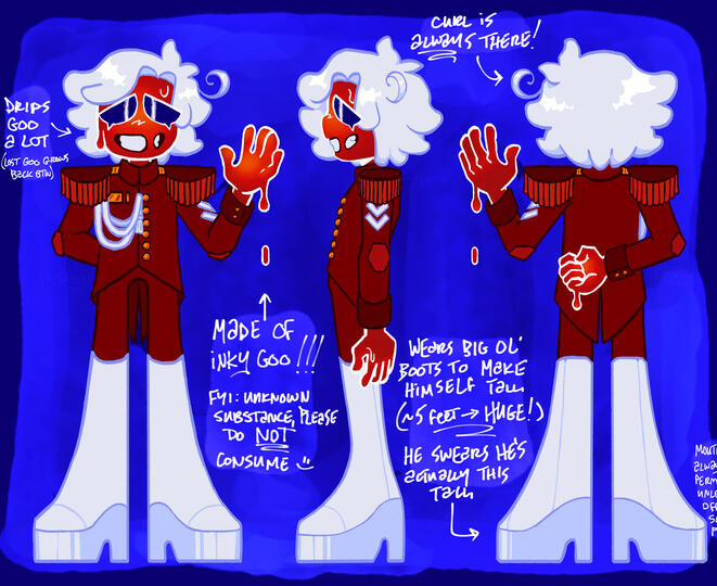 character sheet / $60