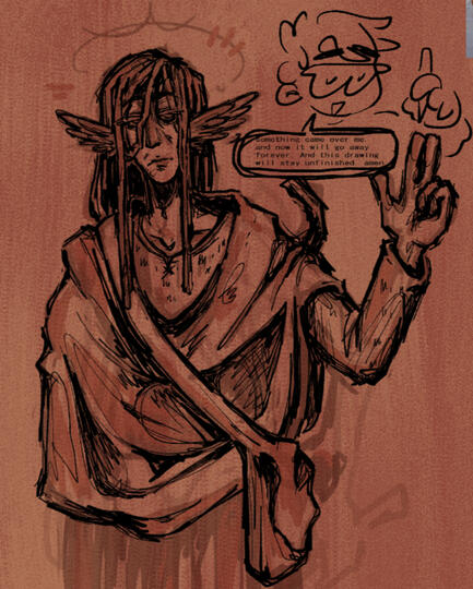 detailed halfbody / $20